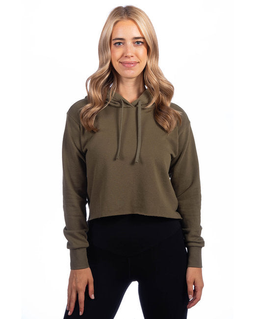 S2R Cropped Pullover Hooded Sweatshirt