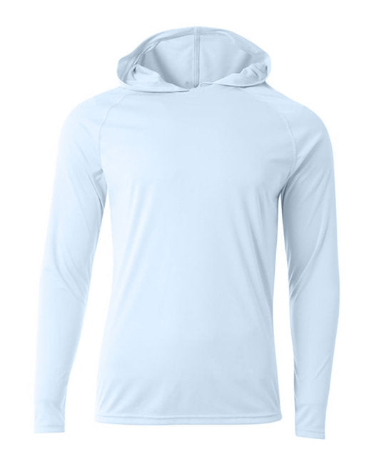 S2R Men's Cooling Performance Long-Sleeve Hooded T-shirt