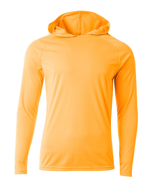 S2R Men's Cooling Performance Long-Sleeve Hooded T-shirt